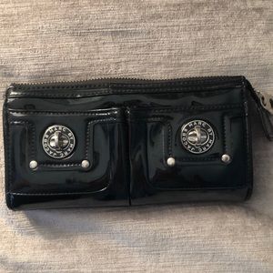 Black patent leather Marc by Marc Jacobs wallet